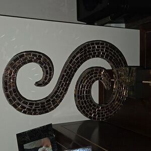 NWT Letter "S" Mosiac accent